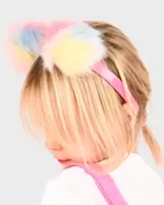Hovedbilde HEADBAND W FUR POMPOM
