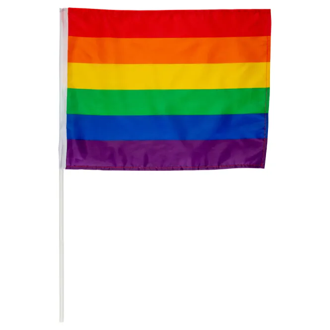 Hovedbilde Rainbow hand flag 30x40