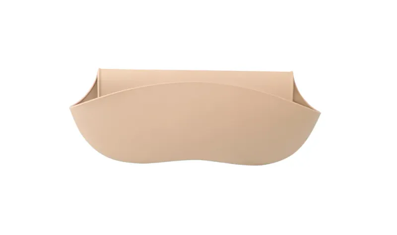 MOMBELLA SILIKON BIB - LYS BRUN