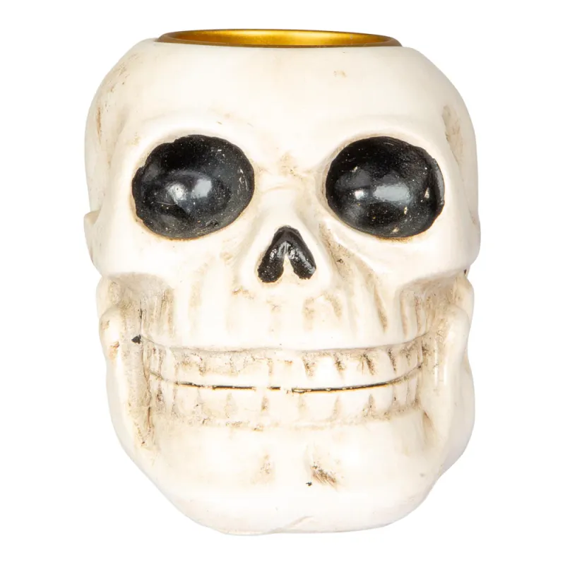 Candle holder skull